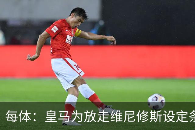 每体：皇马为放走维尼修斯设定条件 报价不得低于1.6亿欧
