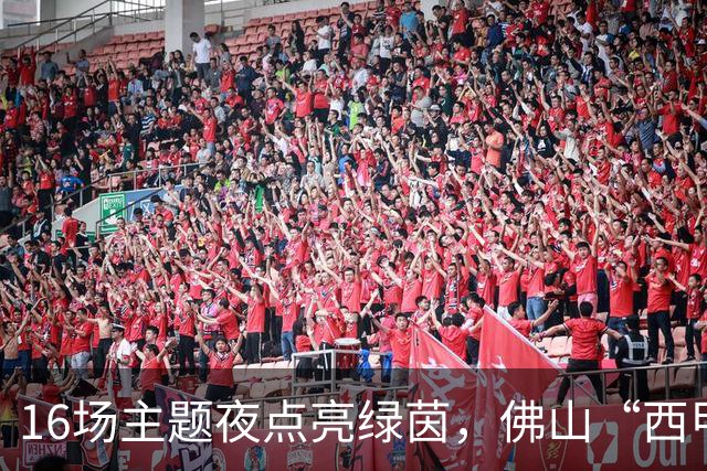 16场主题夜点亮绿茵，佛山“西甲”奏响大塘文体新曲